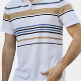 Kasper™ | Polo cu Dungi la Apus