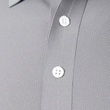 Klaus™ | Polo din Oțel Gri