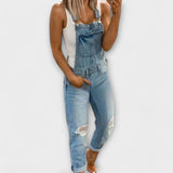 Gisela™ - Pantaloni moderni cu bretele