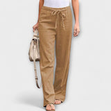 Célia™ - Pantaloni din in