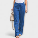 Célia™ - Pantaloni din in
