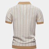 Laurits™ | Pulover Polo cu Dungi