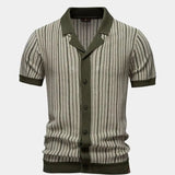 Laurits™ | Pulover Polo cu Dungi