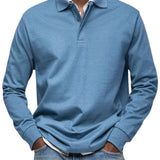 MOHR® | Polo elegant cu mâneci lungi