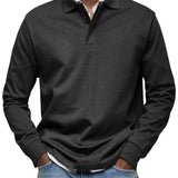MOHR® | Polo elegant cu mâneci lungi