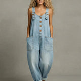 Molly - Salopetă din denim pentru femei