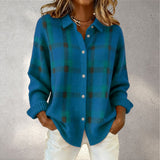 Anna™ – Cardigan Cu Model Caro, Stil Retro