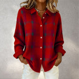 Anna™ – Cardigan Cu Model Caro, Stil Retro