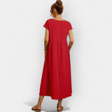 Rochie din Bumbac cu Buzunare