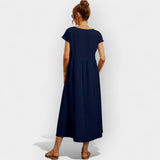 Rochie din Bumbac cu Buzunare