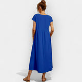 Rochie din Bumbac cu Buzunare