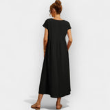Rochie din Bumbac cu Buzunare