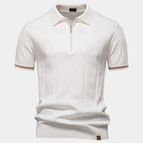 Mikkel™ | Polo cu fermoar regal
