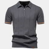 Mikkel™ | Polo cu fermoar regal