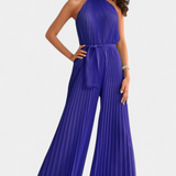Patrizia Mono Palazzo Plisat cu Guler Halter