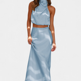 Rochie Drapată Hanna Fără Spate