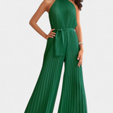 Patrizia Mono Palazzo Plisat cu Guler Halter