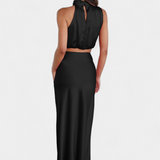 Rochie Drapată Hanna Fără Spate