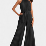 Patrizia Mono Palazzo Plisat cu Guler Halter