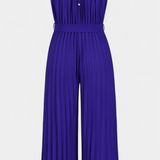 Patrizia Mono Palazzo Plisat cu Guler Halter