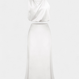 Rochie Drapată Hanna Fără Spate