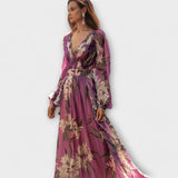 Cláudia - Rochie maxi elegantă de înaltă calitate