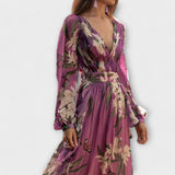 Cláudia - Rochie maxi elegantă de înaltă calitate