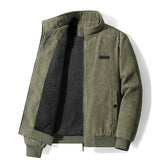 Udo - Jachetă din corduroy cu căptușeală din fleece