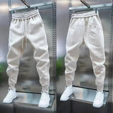Ulmer - Pantaloni Casual Strâmți cu Buzunare
