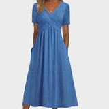 Teresa - Rochie elegantă cu decolteu în formă de V