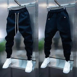 Ulmer - Pantaloni Casual Strâmți cu Buzunare