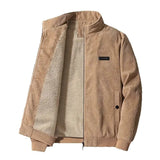 Udo - Jachetă din corduroy cu căptușeală din fleece
