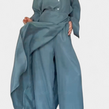 Marisol Cămașă și Pantaloni Scurți Largi