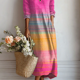 Danica™ | Dugačka Boho Haljina