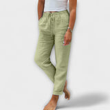 Benedita™ - Pantaloni din in ușori