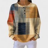 Thea - Pulover s šarenim patchwork uzorkom