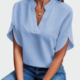 Karolina™ - Cămașă cu design drapat