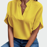 Karolina™ - Cămașă cu design drapat