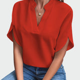 Karolina™ - Cămașă cu design drapat