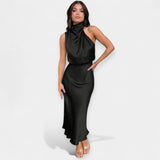 Rochie Maxi cu Umeri Descoperiți