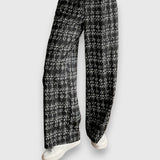 Dina™ - Set din două piese cu decolteu în V și pantaloni asortați