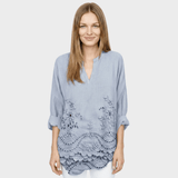 Indrė™ - Tricou Coastal Bloom