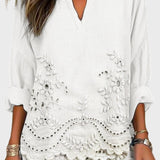 Indrė™ - Tricou Coastal Bloom