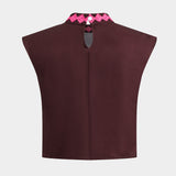 Sloan Top și Fustă Set Palmier