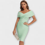 Ofélia - Rochie Elegantă cu Decolteu în Formă de V