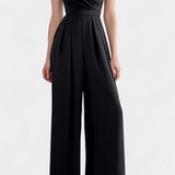 Romily Mono Sexual cu Bretele și Pantaloni Largi Eleganți