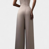 Romily Mono Sexual cu Bretele și Pantaloni Largi Eleganți