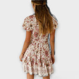 Adélia - Rochie boho scurtă