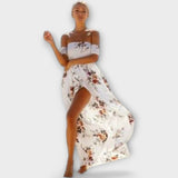Francisca - Rochie midi în stil boho