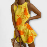 Orvienne™ – Rochie mini cu model de crabi